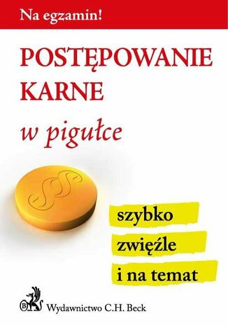 Postępowanie karne w pigułce Aneta Gacka-Asiewicz - okladka książki