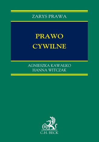 Prawo cywilne Hanna Witczak, Agnieszka Kawałko - okladka książki