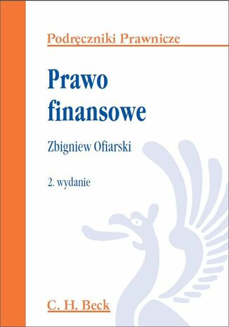 Prawo finansowe Zbigniew Ofiarski - okladka książki