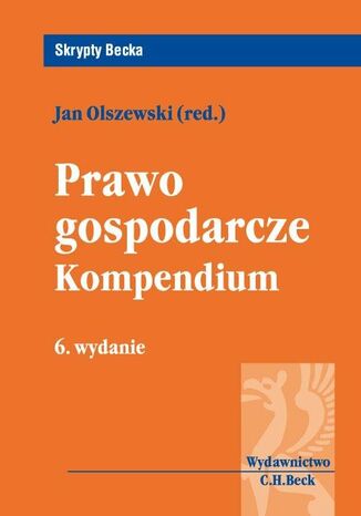 Prawo gospodarcze. Kompedium Jan Olszewski - okladka książki