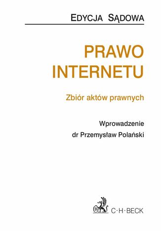 Prawo internetu Przemysław Polański - okladka książki