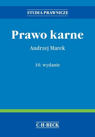 Prawo karne Andrzej Marek - okladka książki