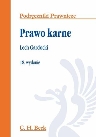 Prawo karne Lech Gardocki - okladka książki