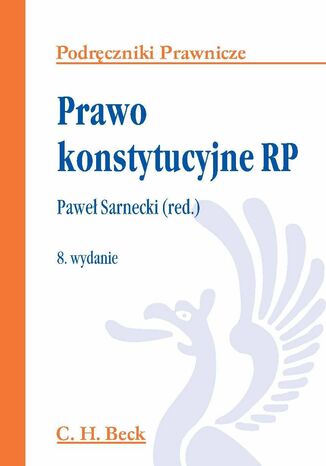 Prawo konstytucyjne RP Paweł Sarnecki - okladka książki