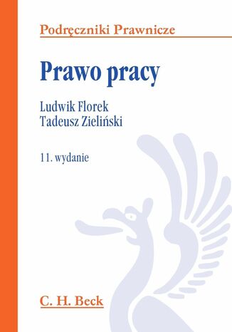 Prawo pracy Ludwik Florek, Tadeusz Zieliński - okladka książki