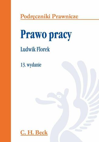 Prawo pracy Ludwik Florek - okladka książki