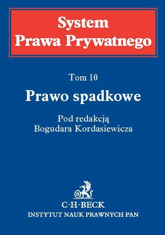 Prawo spadkowe. Tom 10 Fryderyk Zoll, Adam Doliwa, Bogudar Kordasiewicz - okladka książki