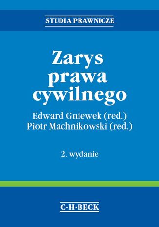 Zarys prawa cywilnego. Wydanie 2 Edward Gniewek, Piotr Machnikowski - okladka książki