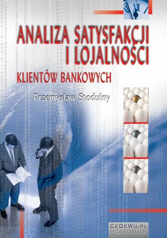 Analiza satysfakcji i lojalności klientów bankowych Przemysław Stodulny - okladka książki