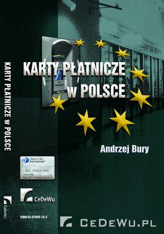 Karty płatnicze w Polsce Andrzej Bury - okladka książki
