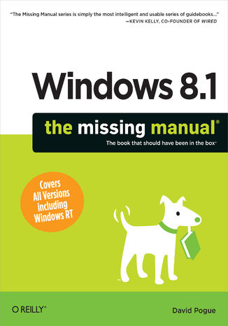 Windows 8.1: The Missing Manual David Pogue - okladka książki