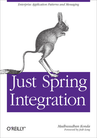 Just Spring Integration Madhusudhan Konda - okladka książki