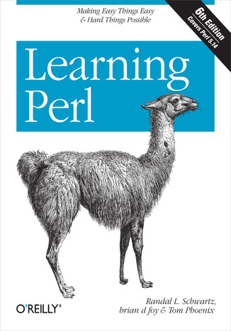 Learning Perl. 6th Edition Randal L. Schwartz, brian d foy, Tom Phoenix - okladka książki