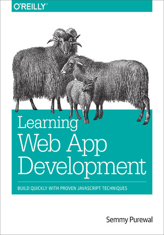Learning Web App Development Semmy Purewal - okladka książki