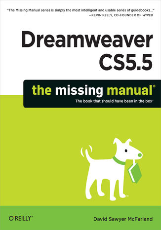 Dreamweaver CS5.5: The Missing Manual David Sawyer McFarland - okladka książki