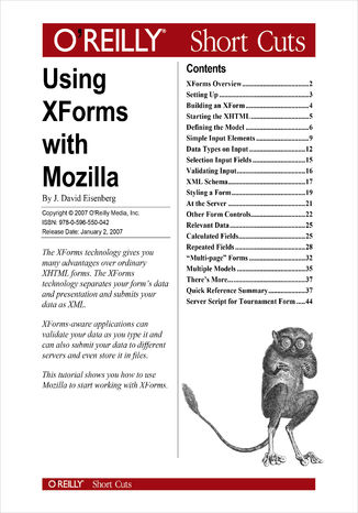 Using XForms with Mozilla J. David Eisenberg - okladka książki