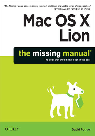 Mac OS X Lion: The Missing Manual David Pogue - okladka książki