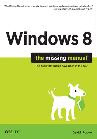 Windows 8: The Missing Manual David Pogue - okladka książki