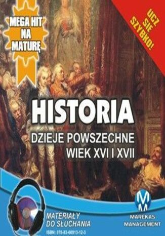 Historia - Dzieje powszechne. Wiek XVI i XVII Krzysztof Pogorzelski - okladka książki