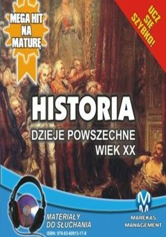 Historia - Dzieje powszechne. Wiek XX Krzysztof Pogorzelski - okladka książki