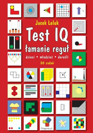 Test IQ łamanie reguł profesor Jacek Leluk - okladka książki