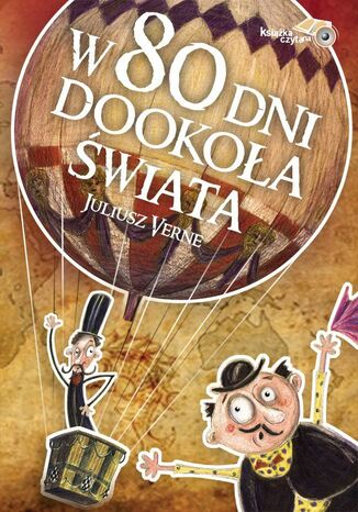 W 80 dni dookoła świata Juliusz Verne - okladka książki