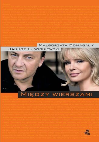 Między wierszami Małgorzata Domagalik, Janusz L. Wiśniewski - okladka książki