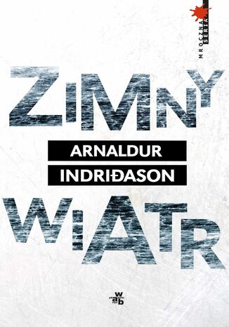 Zimny wiatr Arnaldur Indridason - okladka książki