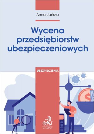 Wycena przedsiębiorstw ubezpieczeniowych Anna Jańska - okladka książki