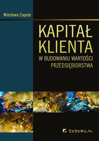 Kapitał klienta w budowaniu wartości przedsiębiorstwa Wiesława Caputa - okladka książki