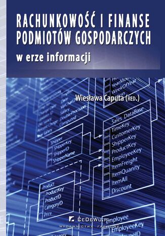 Rachunkowość i finanse podmiotów gospodarczych w erze informacji Wiesława Caputa (red.) - okladka książki