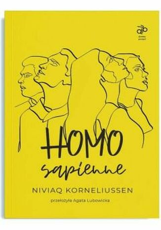 HOMO sapienne Niviaq Korneliussen - okladka książki