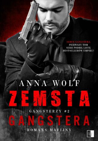 Zemsta gangstera Anna Wolf - okladka książki