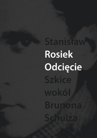 Odcięcie. Szkice wokół Brunona Schulza Stanisław Rosiek - okladka książki