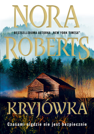 Kryjówka Nora Roberts - okladka książki