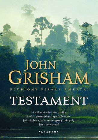 TESTAMENT John Grisham - okladka książki