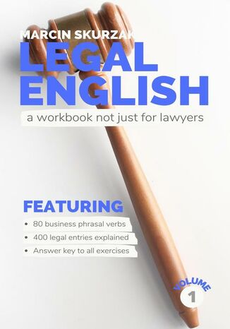 Legal English Workbook Marcin Skurzak - okladka książki