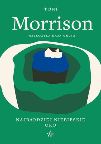 Najbardziej niebieskie oko Toni Morrison - okladka książki