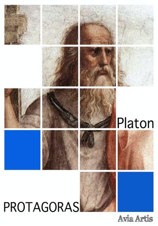 Protagoras Platon - okladka książki