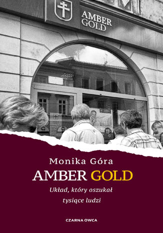 Amber Gold. Układ, który oszukał tysiące ludzi Monika Góra - okladka książki