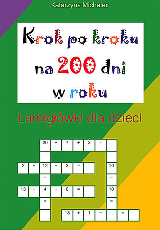 Krok po kroku na 200 dni w roku Katarzyna Michalec - okladka książki