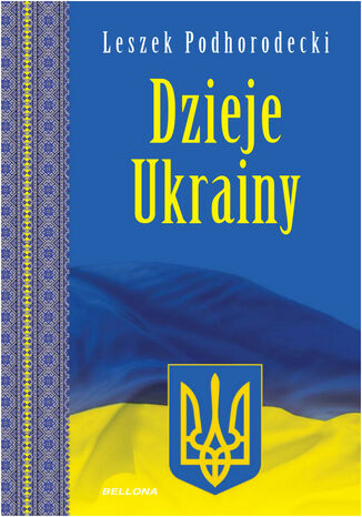 Dzieje Ukrainy Leszek Podhorodecki - okladka książki