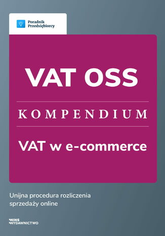 VAT OSS - kompendium Małgorzata Lewandowska - okladka książki