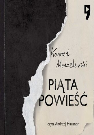 Piąta powieść Konrad Modzelewski - okladka książki