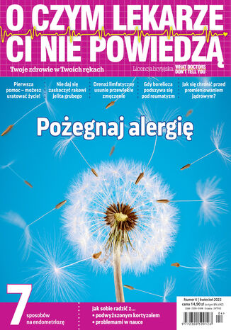 O Czym Lekarze Ci Nie Powiedzą. 4/2022 Wydawnictwo AVT - okladka książki