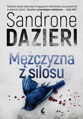 Mężczyzna z silosu Sandrone Dazieri - okladka książki