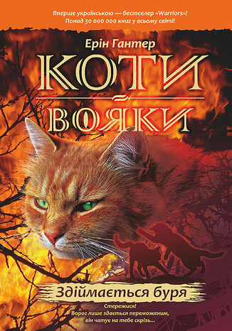 &#x041a;&#x043e;&#x0442;&#x0438;-&#x0432;&#x043e;&#x044f;&#x043a;&#x0438;. &#x0426;&#x0438;&#x043a;&#x043b; 1. &#x041f;&#x0440;&#x043e;&#x0440;&#x043e;&#x0446;&#x0442;&#x0432;&#x0430; &#x043f;&#x043e;&#x0447;&#x0438;&#x043d;&#x0430;&#x044e;&#x0442;&#x044c;&#x0441;&#x044f; (&#x041a;&#x043d;&#x0438;&#x0433;&#x0430; 4). &#x0417;&#x0434;&#x0456;&#x0439;&#x043c;&#x0430;&#x0454;&#x0442;&#x044c;&#x0441;&#x044f; &#x0431;&#x0443;&#x0440;&#x044f;. &#x041a;&#x043e;&#x0442;&#x0438;-&#x0432;&#x043e;&#x044f;&#x043a;&#x0438; &#x0415;&#x0440;&#x0456;&#x043d; &#x0433;&#x0430;&#x043d;&#x0442;&#x0435;&#x0440; - okladka książki