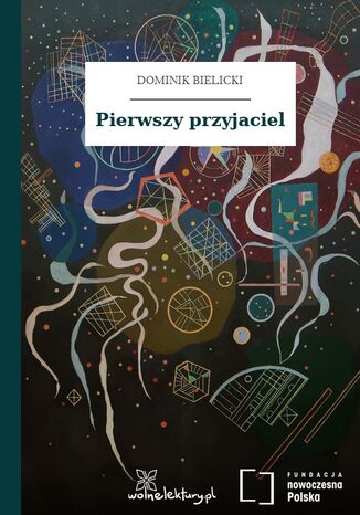 Pierwszy przyjaciel Dominik Bielicki - okladka książki