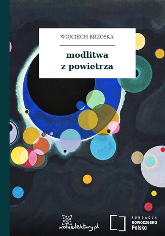 modlitwa z powietrza Wojciech Brzoska - okladka książki