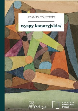 wyspy kanaryjskie/ Adam Kaczanowski - okladka książki